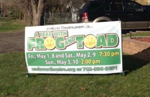 This spring, Andover Theatre presents Frog & Toad. Check out dates at andovertheatre.org